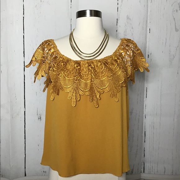 Tops - Mustard Top
